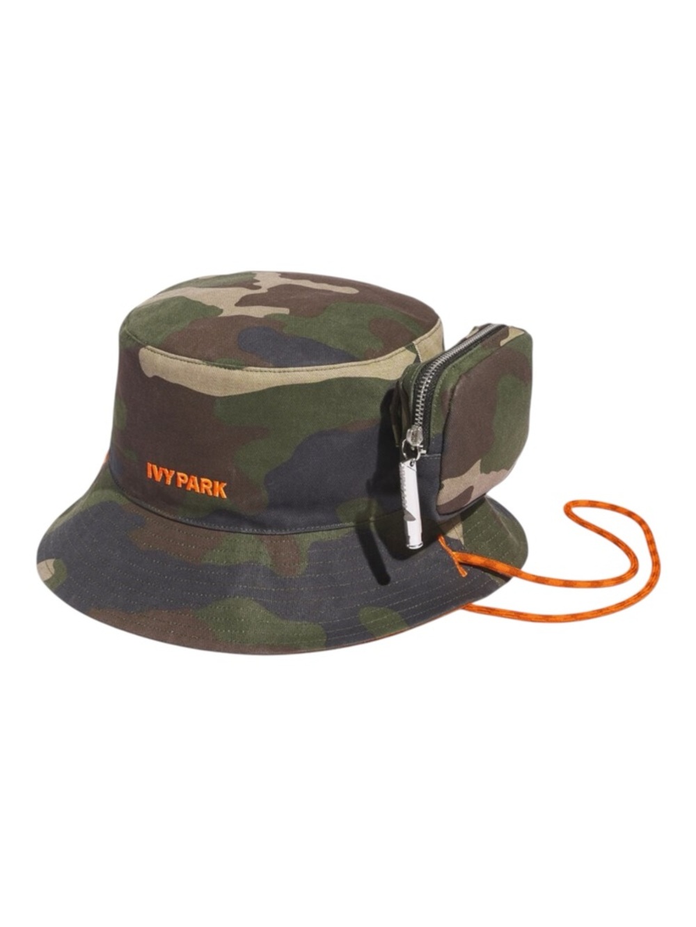 Adidas Ivy Park Reversible Bucket Hat Wild Pine Focus Orange L/XL